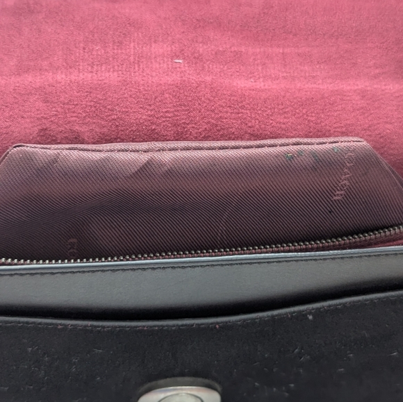 Coach Leather Studded Shoulder Bag – Black - Picture 12 of 14